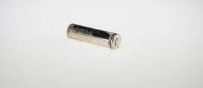 A used AA battery