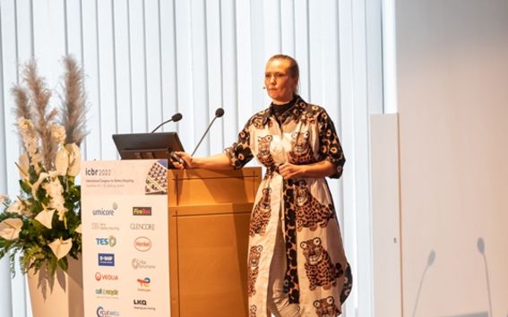 Prof. Mari Lundström. Photo by ICBR 2022.