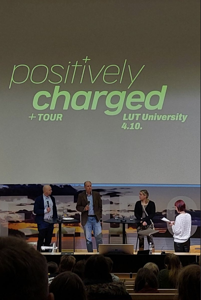 “Positively charged” event held in Lappeenranta on 4.10.